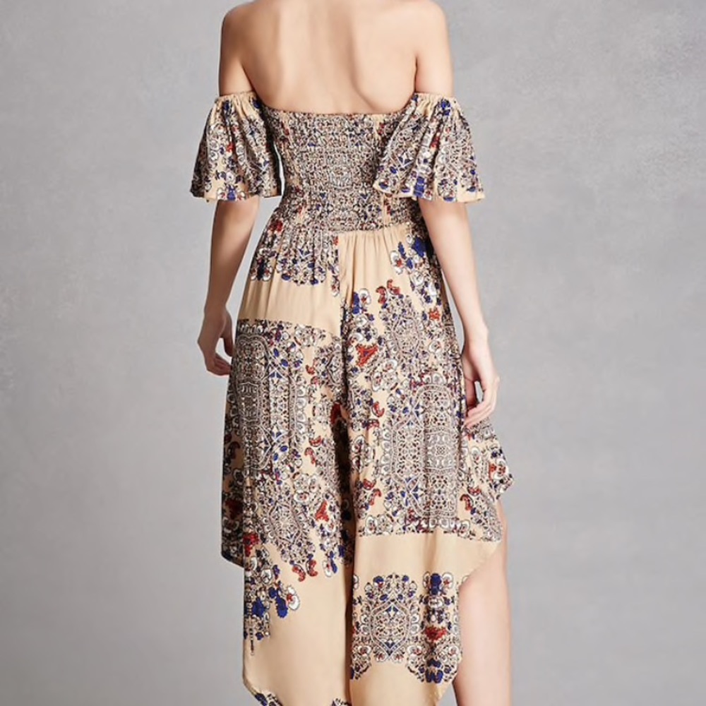 Off shoulder jumpsuit