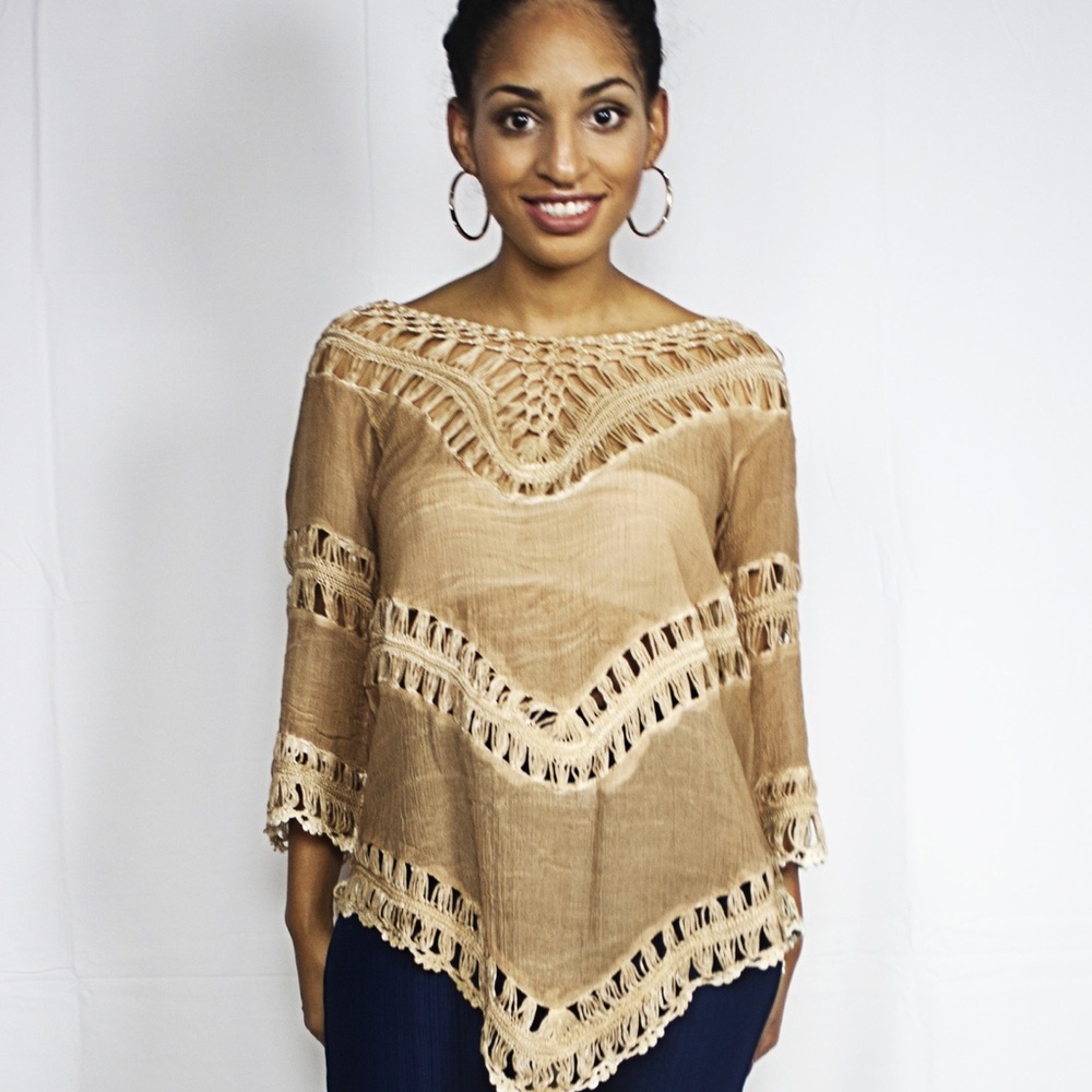 Versatile Denim Blouse