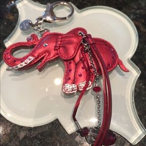 Authentic Swarovski elephant key ring