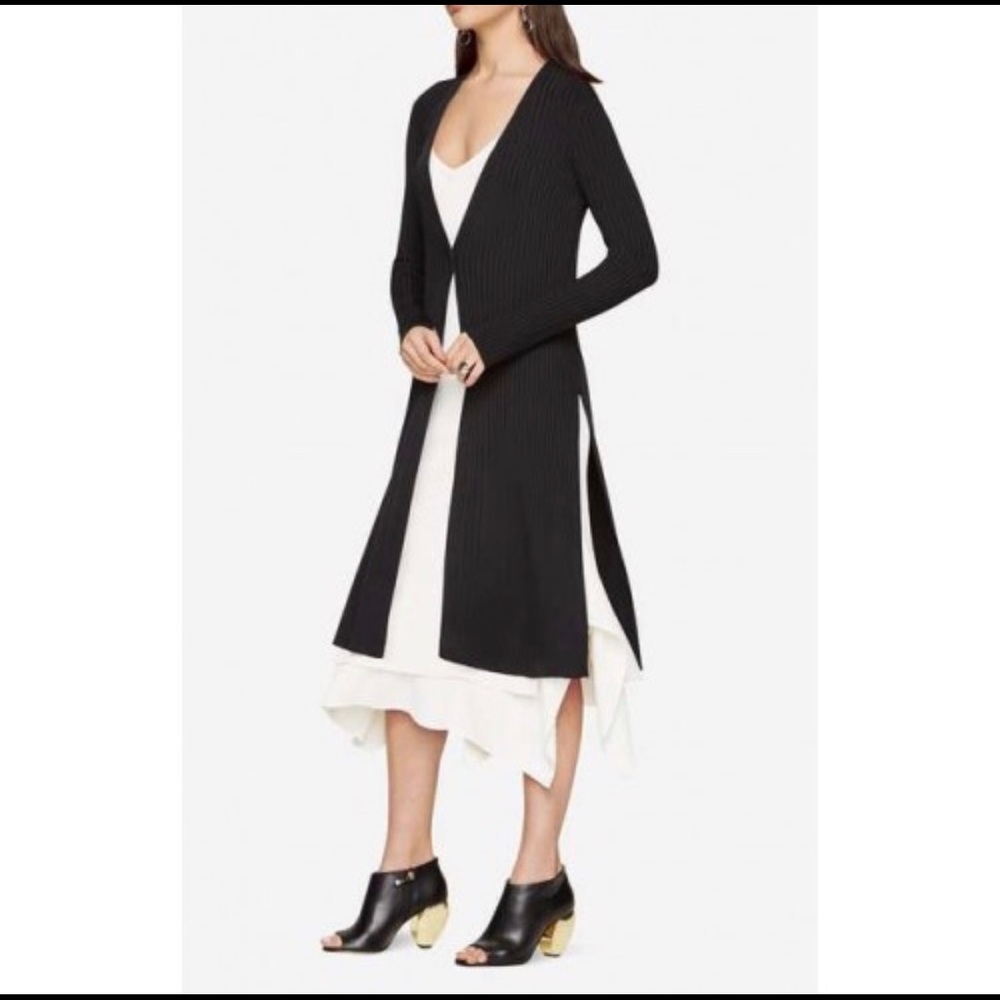 BCBG ASHIS Black Cardigan Size Medium