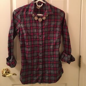 NWT Perfect Shirt J. Crew Factory Plaid Shirt