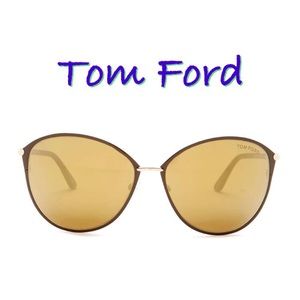 Tom Ford Penelope Rounded Sunglasses Tom Ford Penelope Rounded Sunglasses