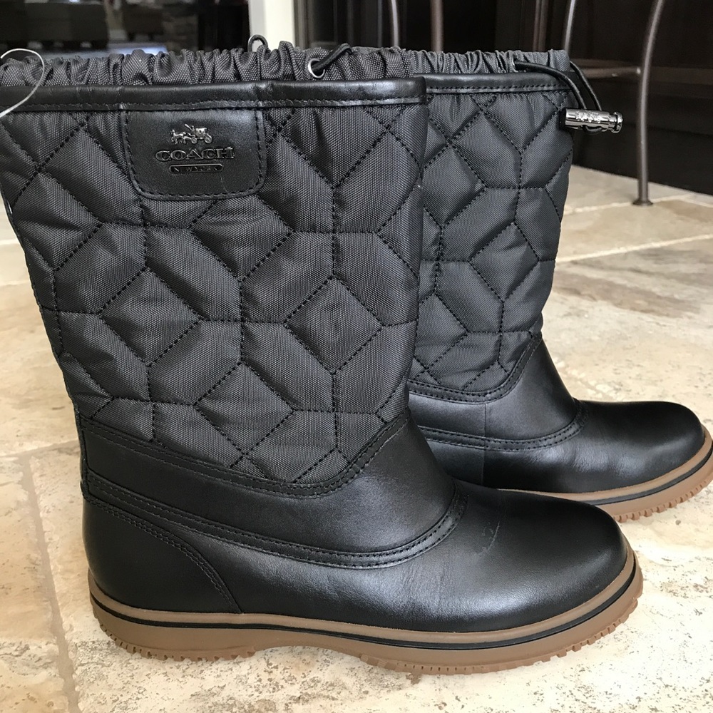 Coach All Weather Winter Snow Boots size 6