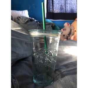 Starbucks glass cup