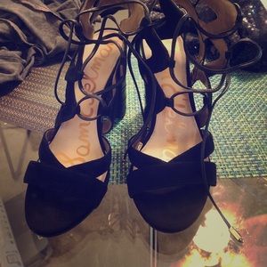 Sam Edelman lace up heels
