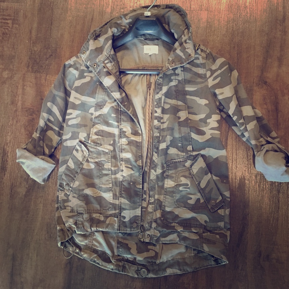 Jolt Gray Camo Jacket