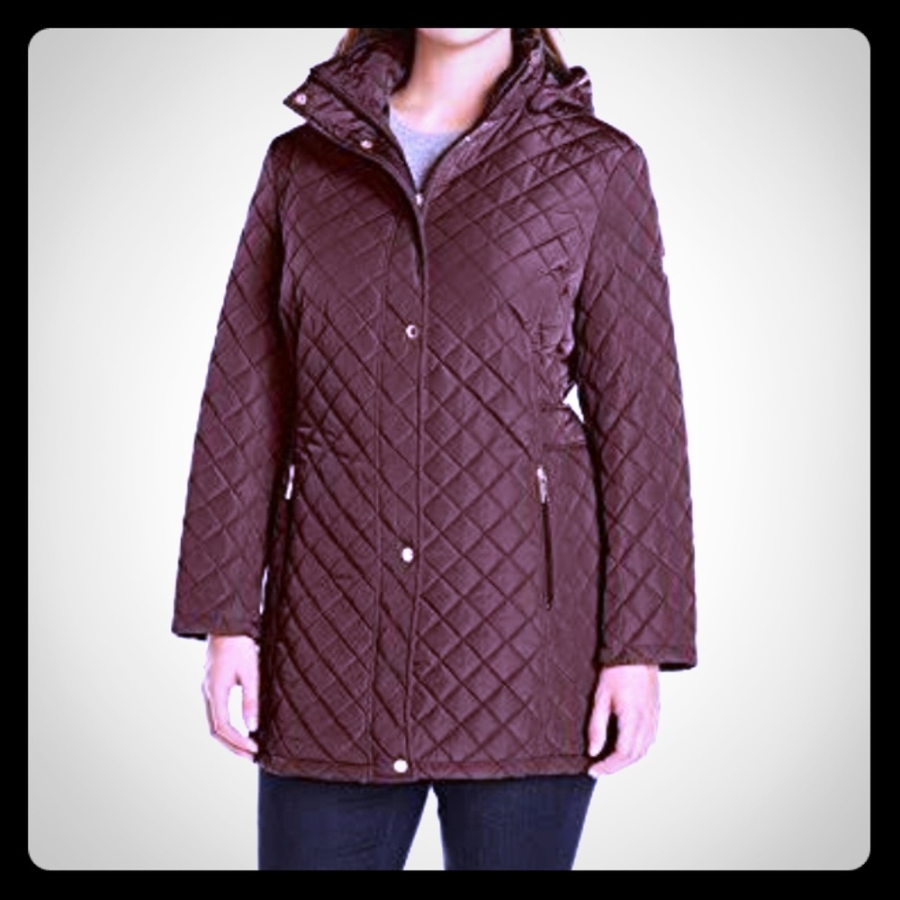 Beautiful, Hard to find CK Quilted Jacket NWT