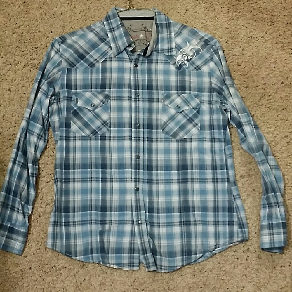 Men's button up shirt
