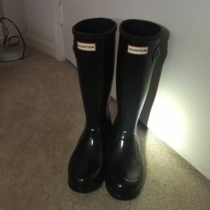 Girls hunter rain boots
