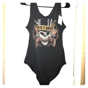 HM Guns n Roses bodysuit