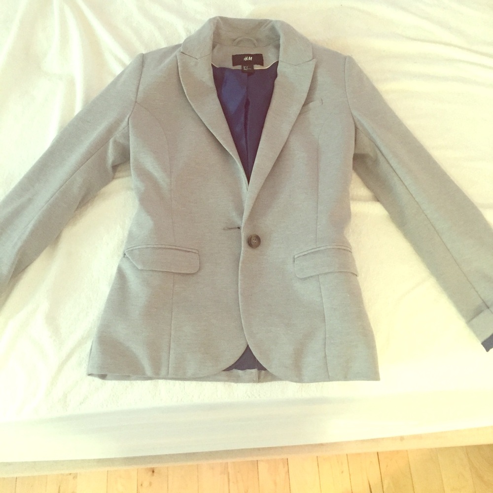 Gray Work Blazer