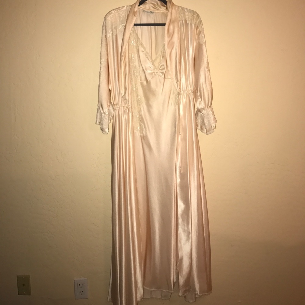 Christian Dior Nightgown and Robe
