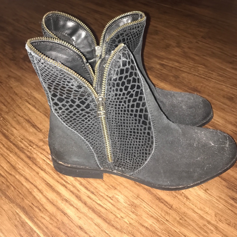 Black booties