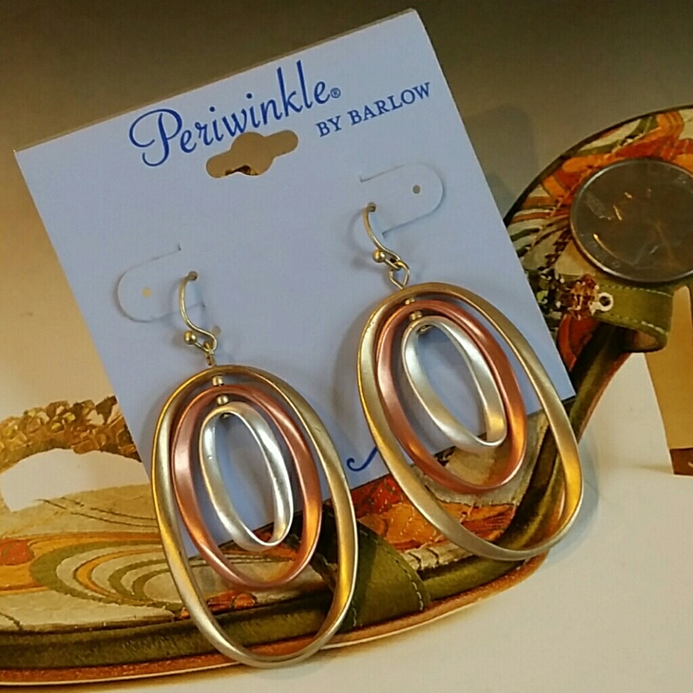 Periwinkle by Barlow Earrings/Card