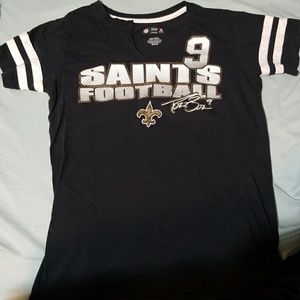Ladies New Orleans Saints t shirt sz medium