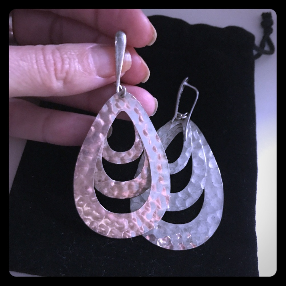 Sterling Silver Dangly Earrings