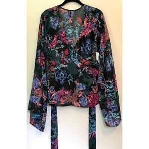 Floral Kimono Top