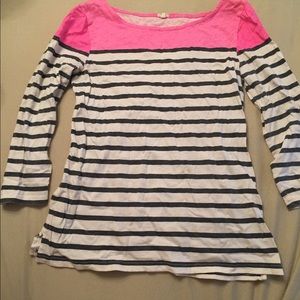 J.Crew 3/4 sleeve top