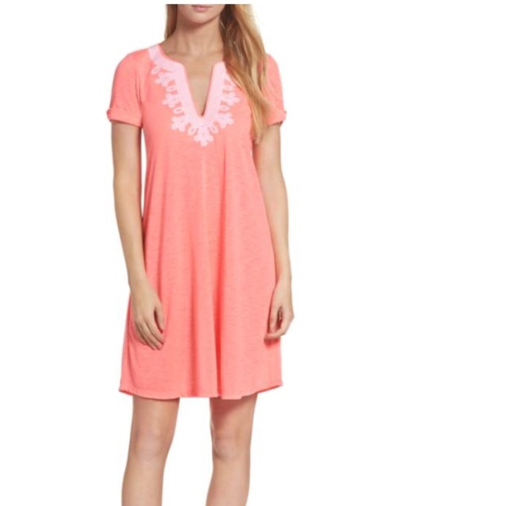 Coral Maisy Dress 🌸