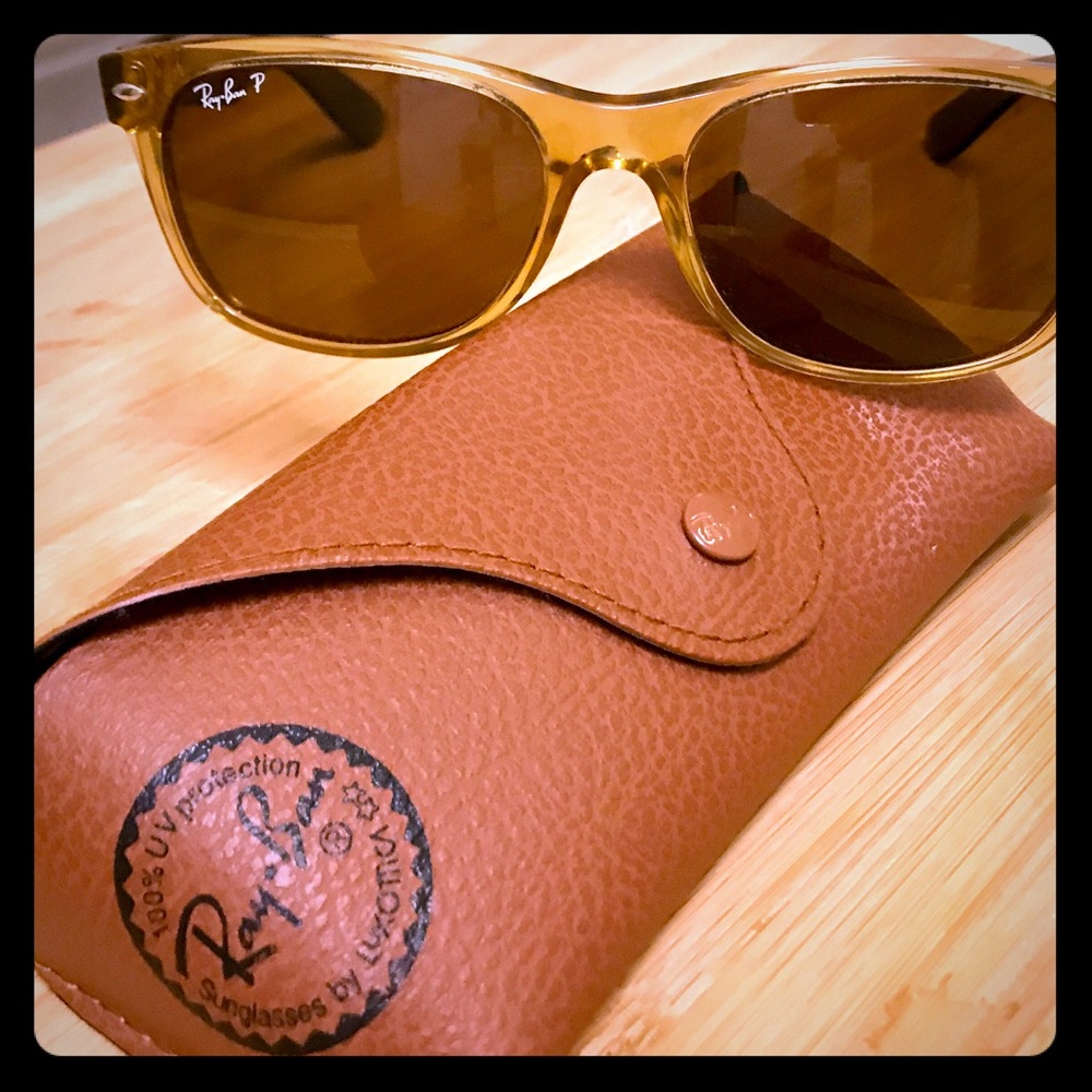 RayBan New Wayfarer Polorized Sunglasses