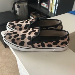 Dolce Vita Leopard Slip-ons