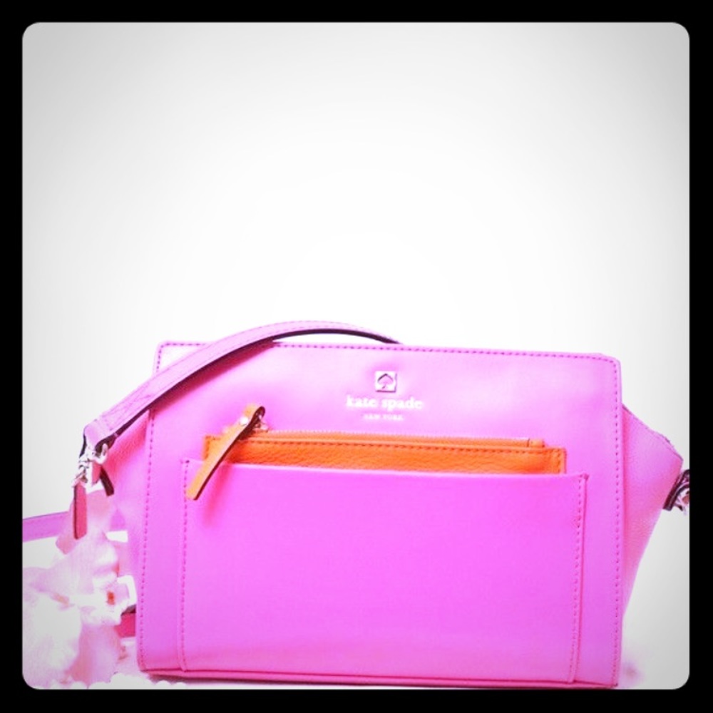 Kate Spade NWT ♠️ Small Crossbody Bag Hot Pink