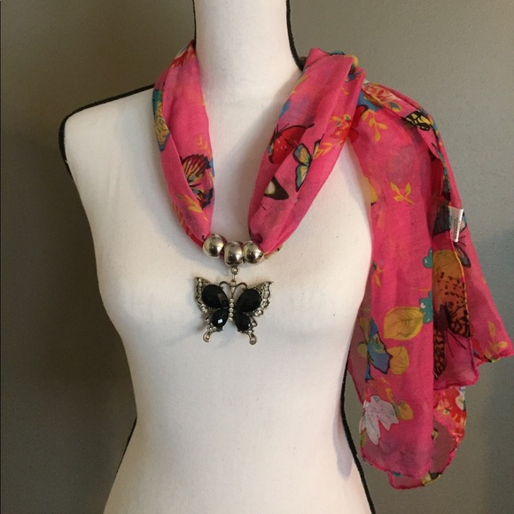 Scarf with Bling - Picture 2 of 3