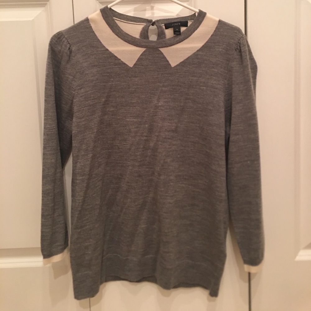 Grey J.Crew Sweater