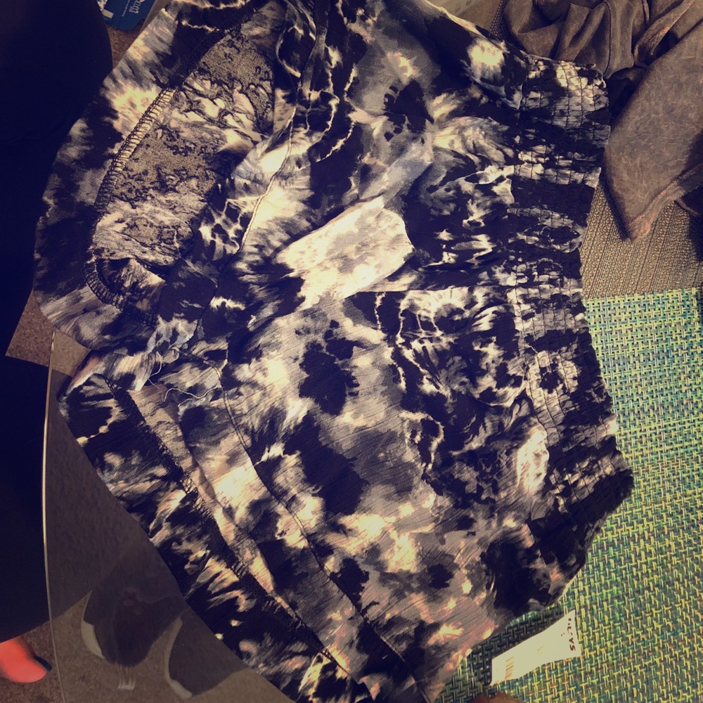 Tillys acid wash shorts