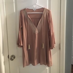 Never been worn flowy bohemian dress