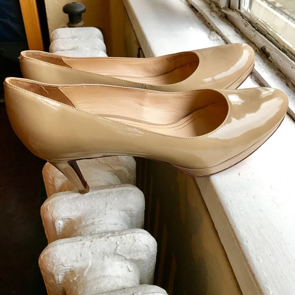 Cole Haan Patent Pumps with Nike Air