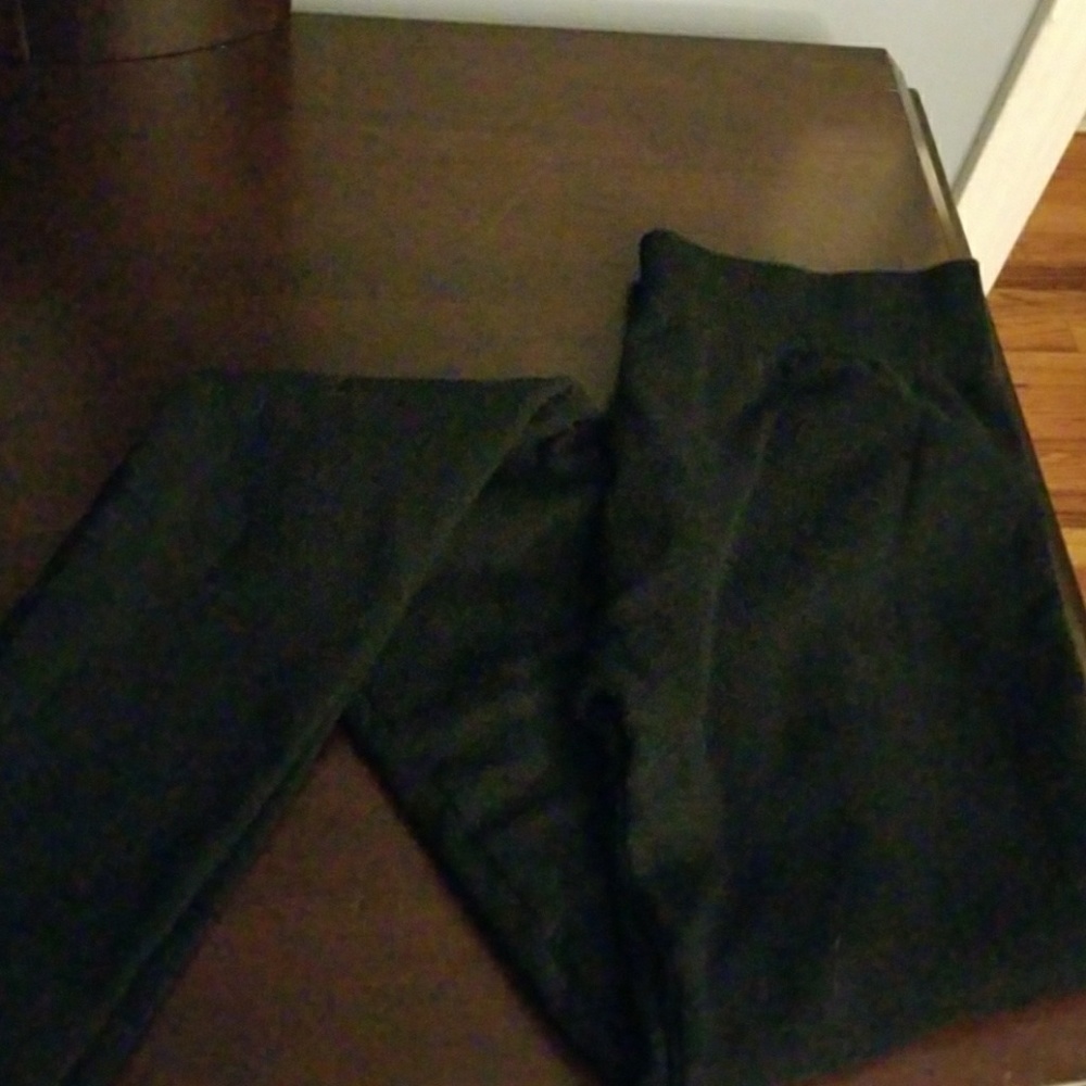 Black leggings sweatshirt material