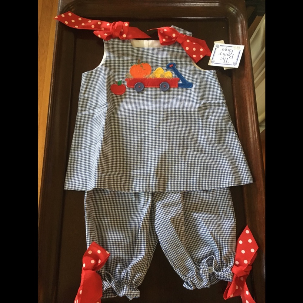 2 Piece Gingham Outfit