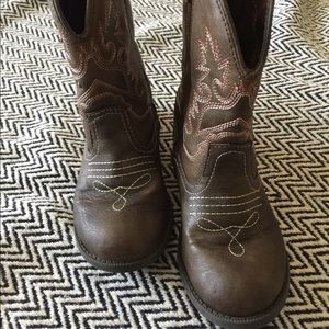 Girls size 11 cowboy boots