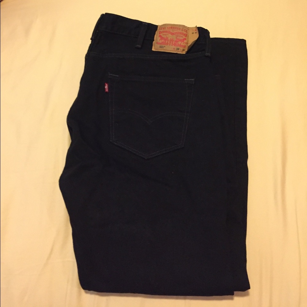 Black 501 Levi jeans
