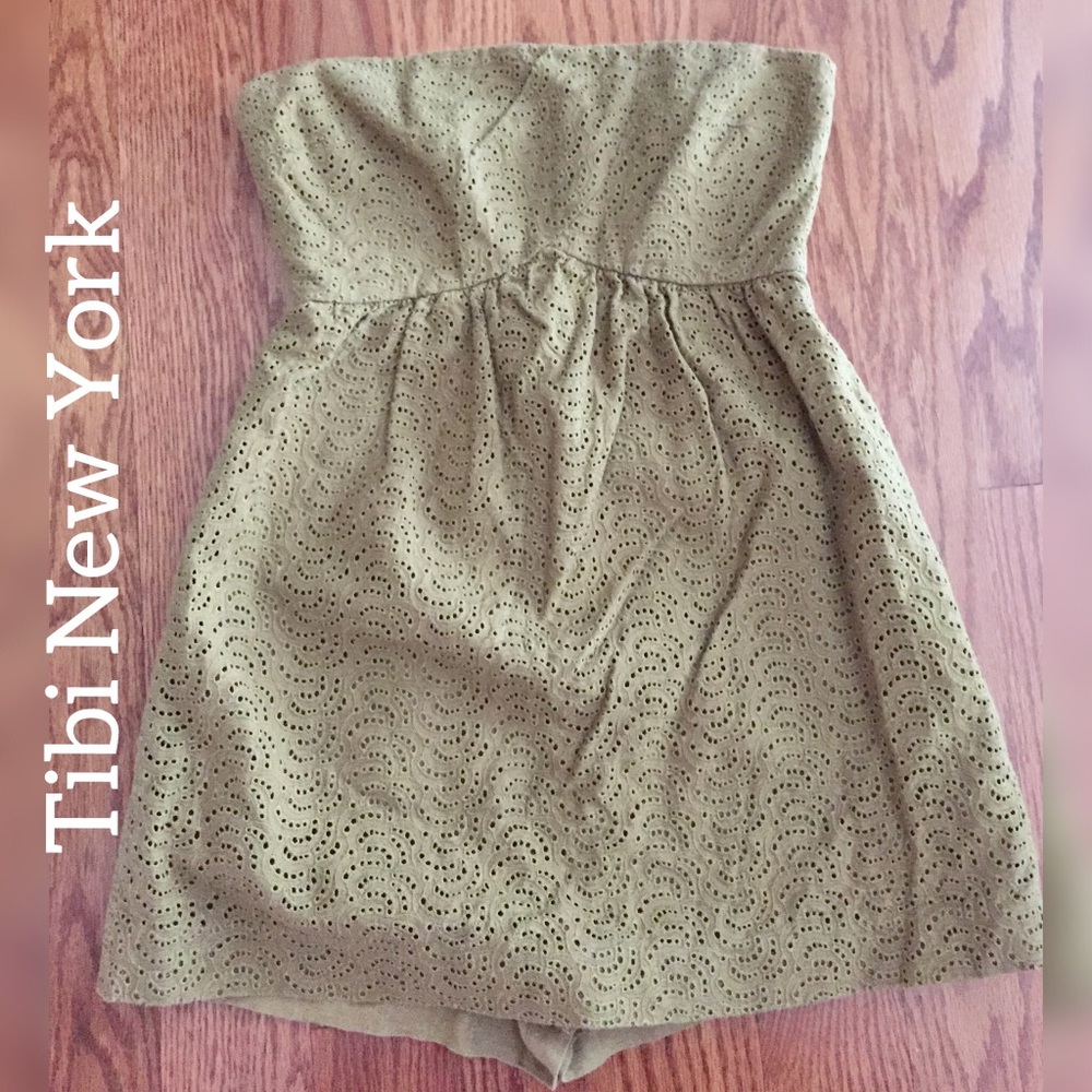 Tibi strapless dress - Picture 1 of 3