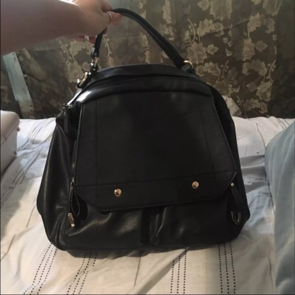 Black backpack