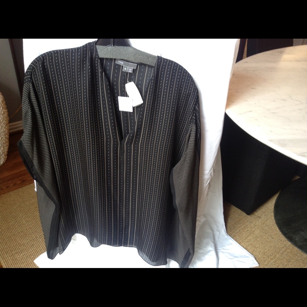 Vince Silk Blouse