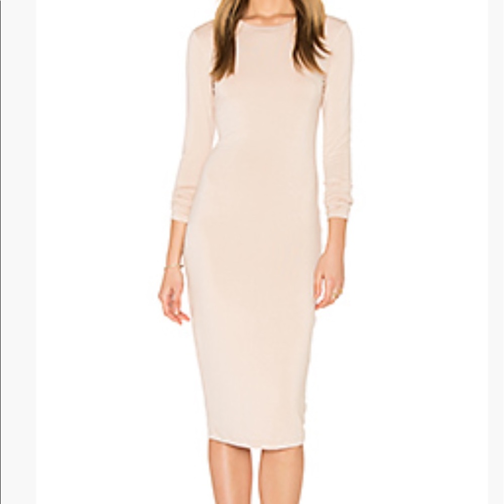 BLQ basiq long sleeve midi dress