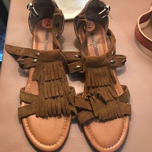 Minnetonka suede sandals