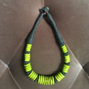 UO Black & green chunky necklace UO Black & green chunky necklace
