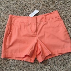 Peach/coral shorts
