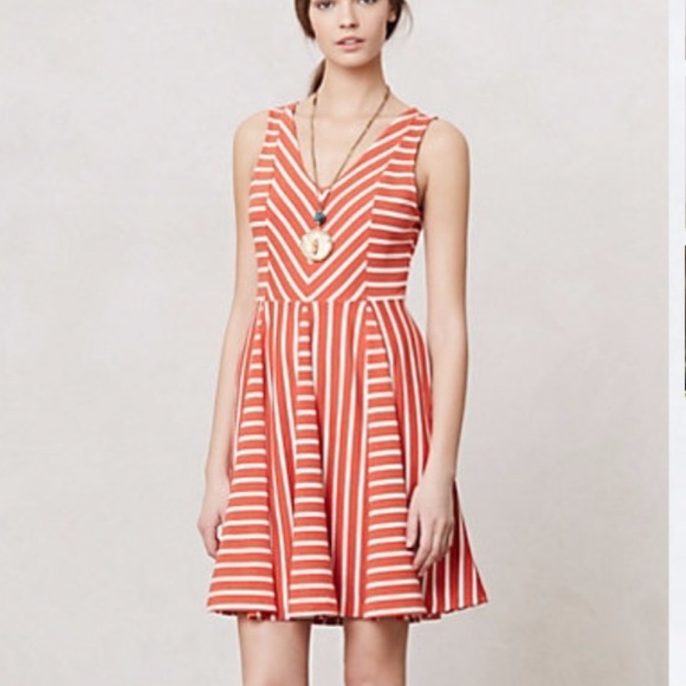Anthropologie Saturday Sunday Striped Dress Size S