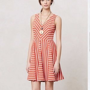Anthropologie Saturday Sunday Striped Dress Size S