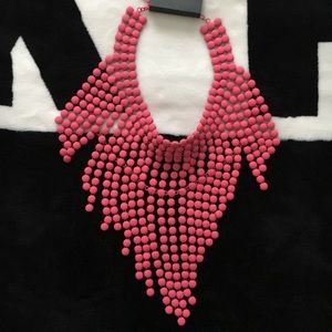 Fringe Statement Bebe Necklace