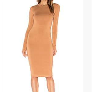 BLQ basiq long sleeve midi dress