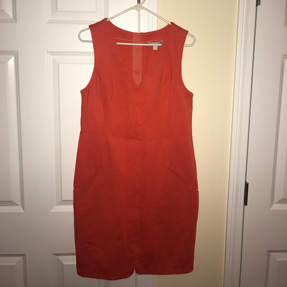 Fun orange dress