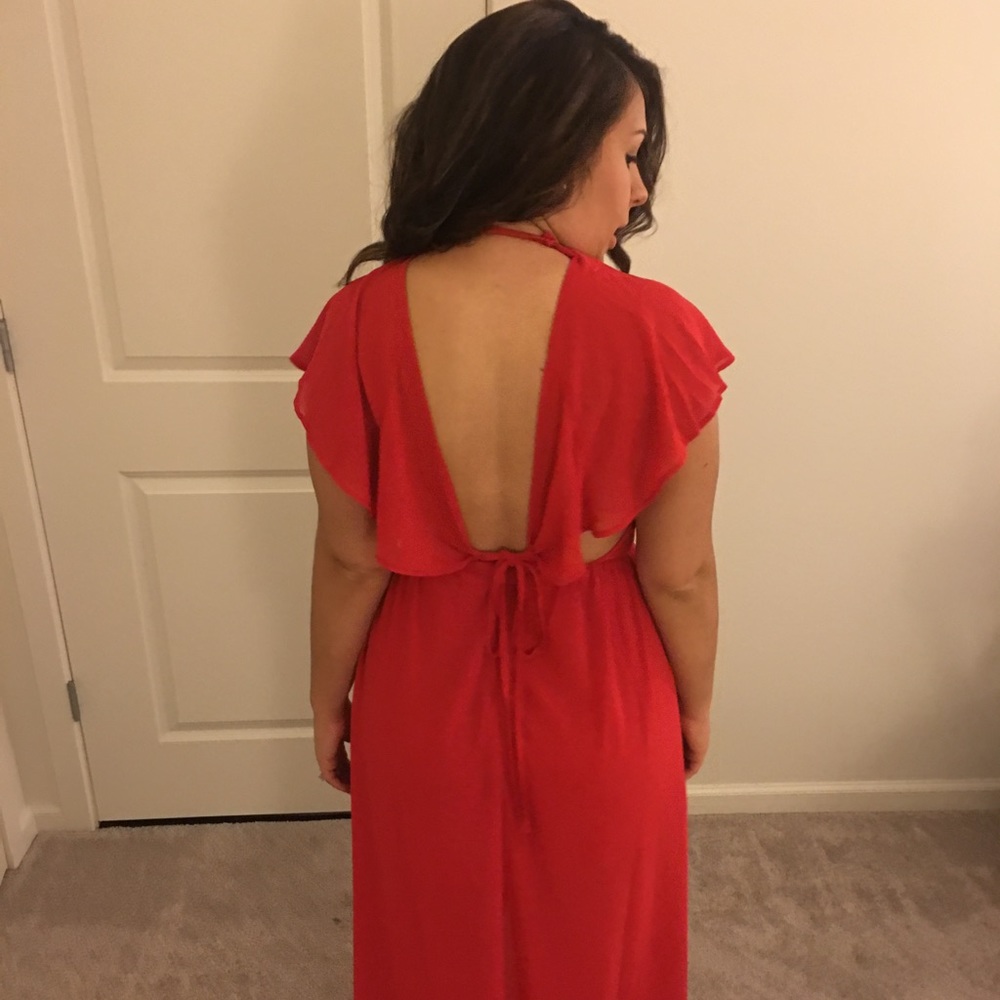 SALE!! Romeo + Juliet couture red dress