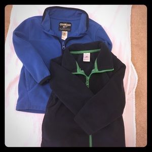 2 zip up fleeces in great shape!