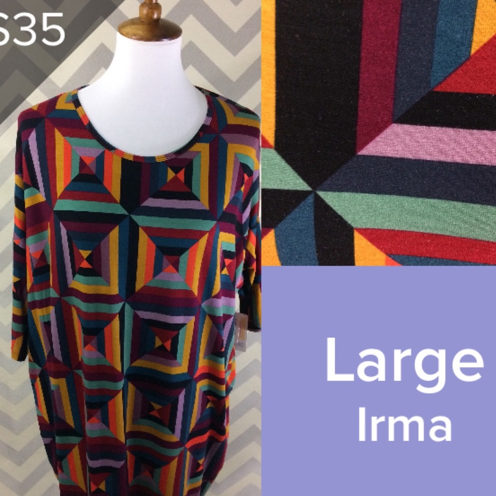 Large Lularoe Irma